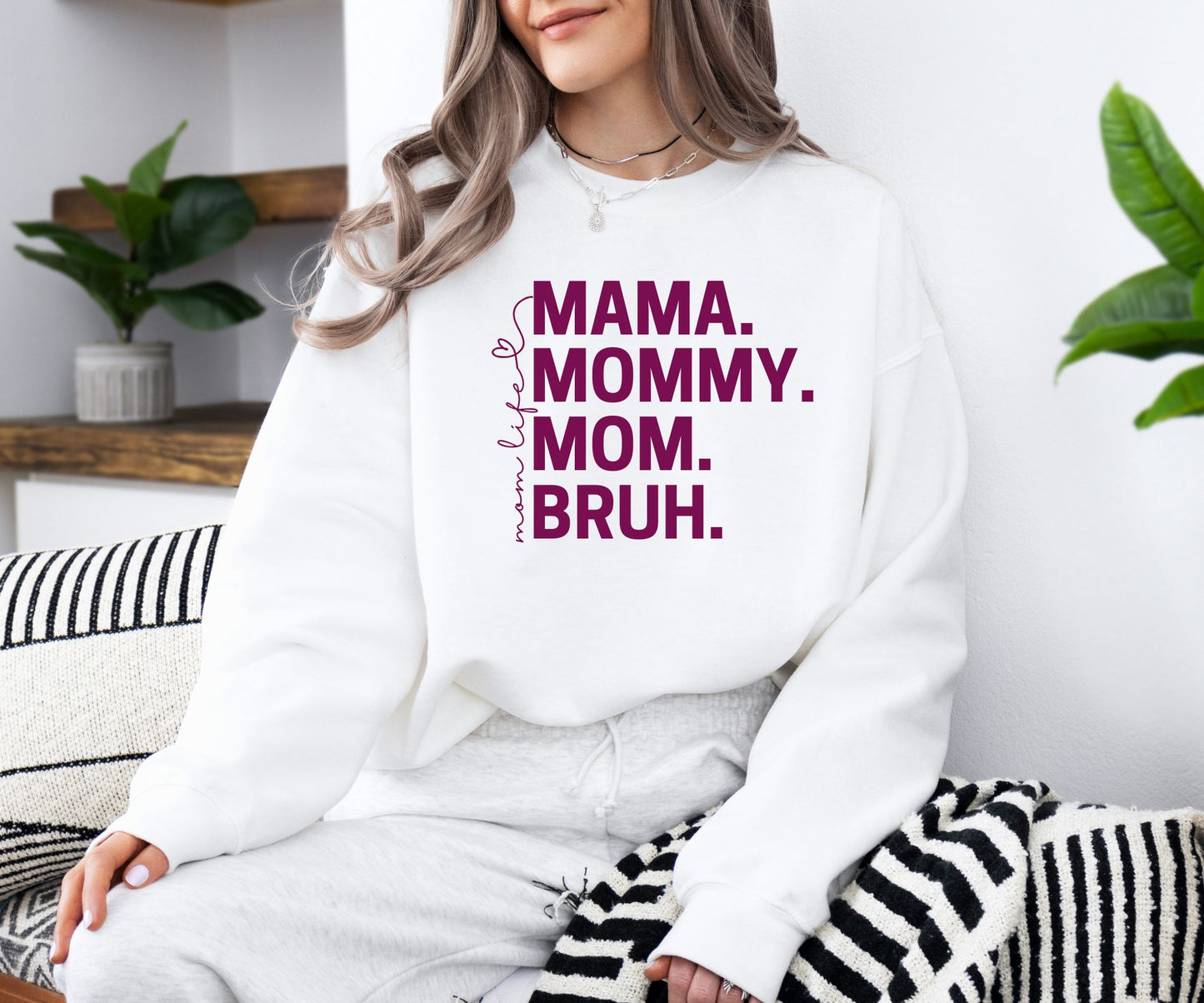 Mom Name Evolution - Sweatshirt